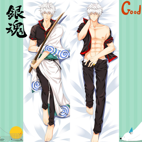 Anime Gintama Dakimakura Hugging Body Pillow Case Cover
