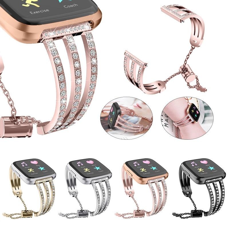 fitbit versa bling bands