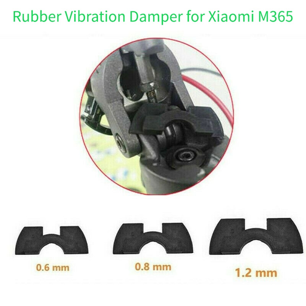 3Pcs 0.6/0.8/1.2mm Rubber Vibration Dampers for Xiaomi M365 Electric Scooter Wit 