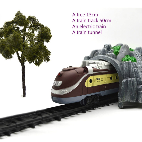 large plastic train set