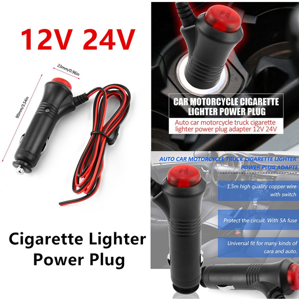 car cigarette lighter plug adapter