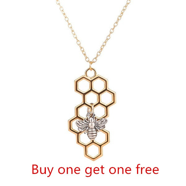 bee hive necklace