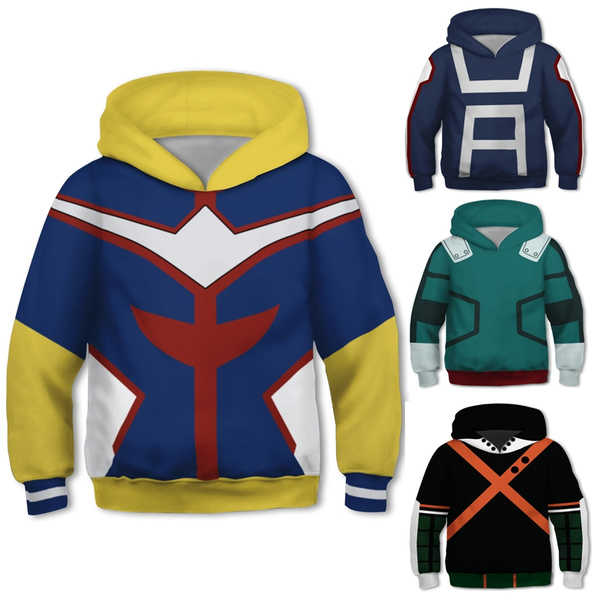 Deku all store might hoodie