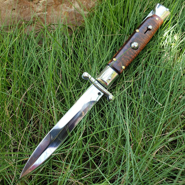 Italy Stiletto Italy Swinguard Automatic Folding Blade Pocket Knives