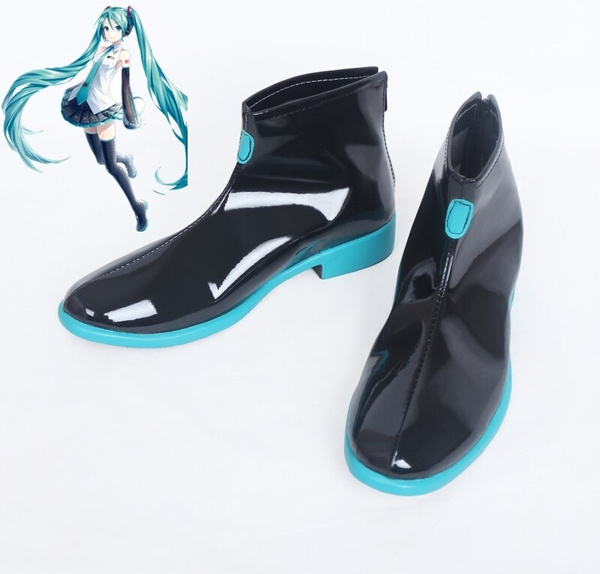 VOCALOID Hatsune Miku Boot Party Shoes Cosplay Boots Custom-made 