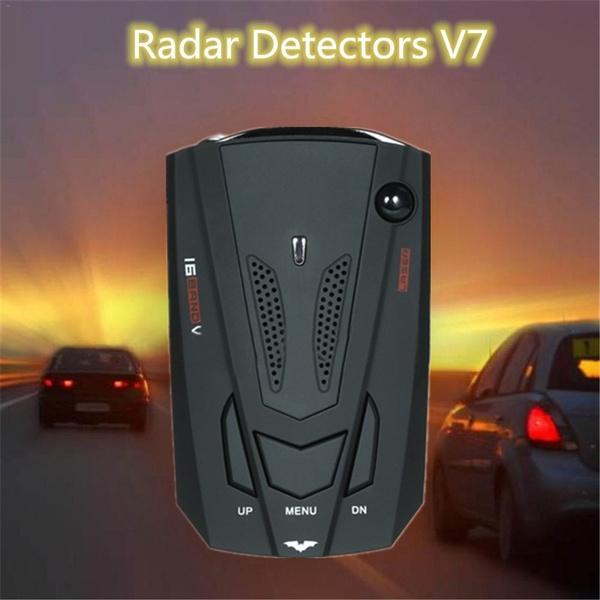 12v V7 Outdoor Auto Led Intelligent Creative Car Radar Detector Wish