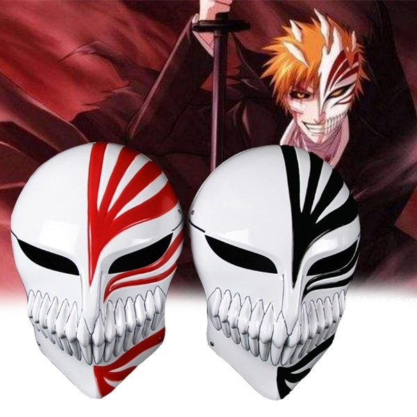 My Halloween costume this year is gonna be sick!!! Just finished Ichigo's  inner hollow mask. (Colour for contrast ) : r/bleach