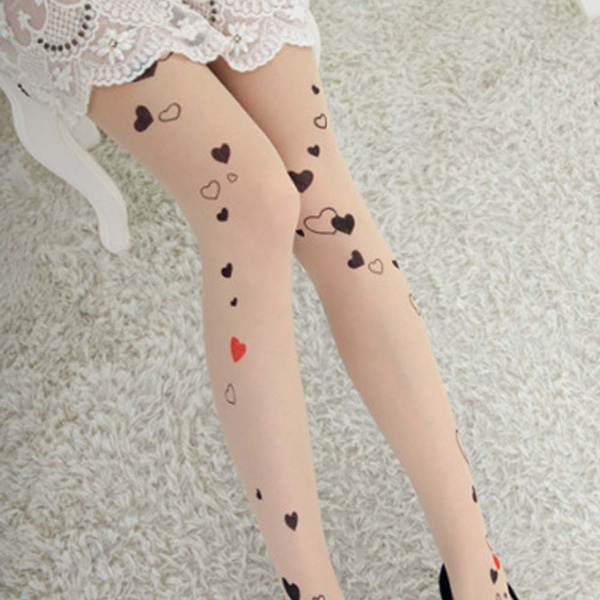 Patterned Tattoo Patterns Hosiery Women Pattern Stockings Printed Tights  Socks Pantyhose | Wish