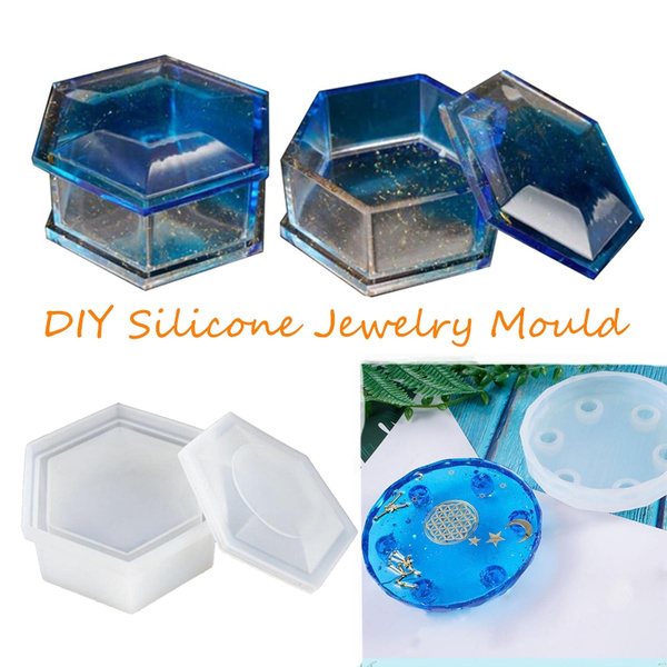 Silicone Jewelry Pendant Storage Tray Mold