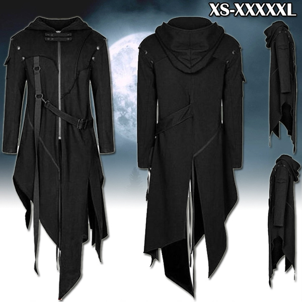 Black long hoodie store mens