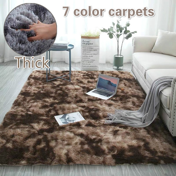 Motley Plush Carpets For Living Room Soft Fluffy Rug Home Decor Shaggy  Carpet Bedroom Sofa Coffee Table Floor Mat Cloakroom Rugs