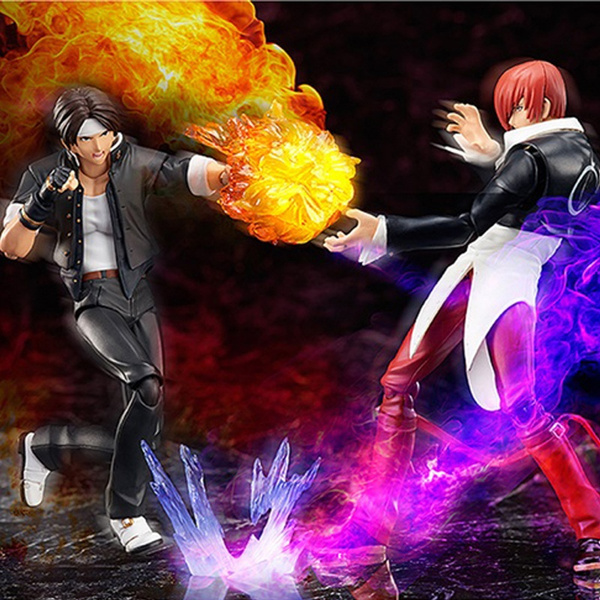 The King Of Fighters Figures Iori Yagami Anime Figures Kyo