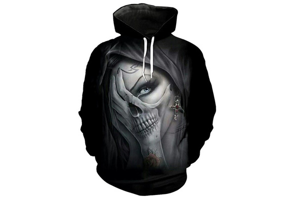  V-DECORPARKS Pirate Skull Hoodies for Men Women, Skull Skeleton  Mens Hoodies Pullover - Mens Sweatshirt Long Sleeve Hooded Hoodie S8 SizeS  : Clothing, Shoes & Jewelry