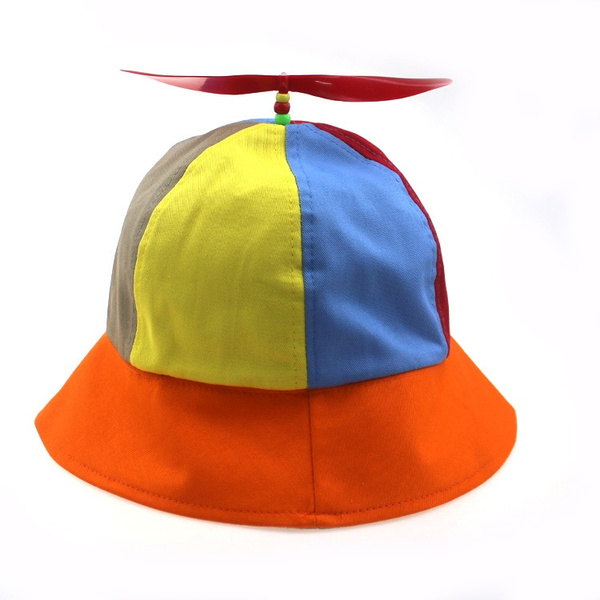 Fashion kids Bucket Hat with Propeller 