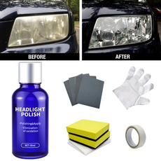 Car Headlight Restoration Fluid Brightening Headlight Scratch Oxidation Bright Plating Crystal Repair Liquid 10ml/30ml