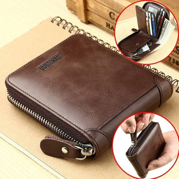 Wallet Men Short Wallets Brand Casual Zipper Coin Purse Male Card