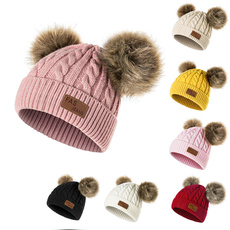 Baby, cute, removableballhat, Winter