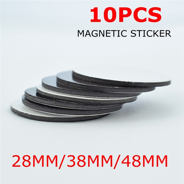 10pcs Round DIY Magnetic Stickers Blackboard Magnet Refrigerator Magnet  Home Decor Wall Sticker Handmade Materials 23MM/28MM/38MM/50MM