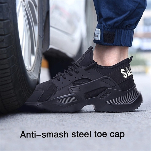 steel toe cap trainer boots