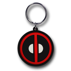 Rubber, keychainskeyring, Superhero, Deadpool