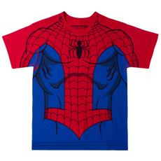 Boy, Superhero, Spiderman, short sleeves