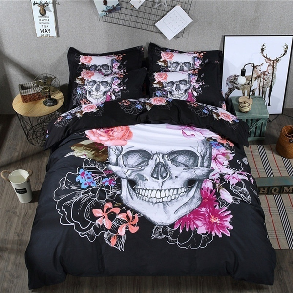 Sugar skull best sale baby bedding