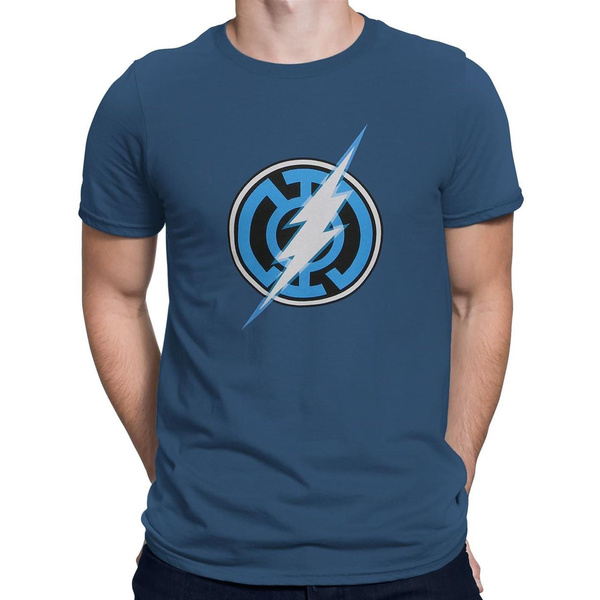 Blue Lantern Flash Symbol T-Shirt | Wish