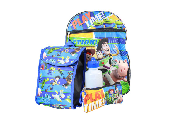 Personalized 16 Toy Story Backpack with Bonus Lunch Bag, Water