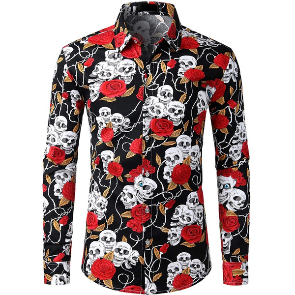 skull dress shirt mens,Save up to 17%,www.ilcascinone.com