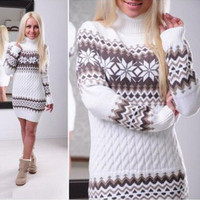 Christmas Sweater Dress Wish