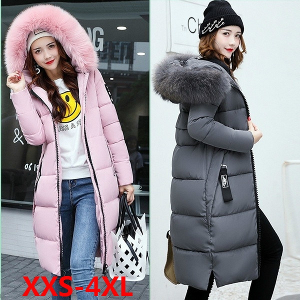 Ladies long padded online coats