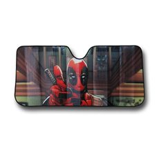 brown, Superhero, Deadpool, sunshade