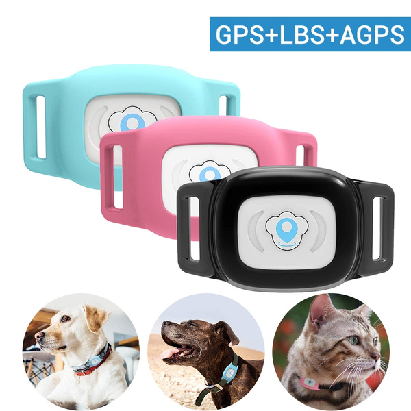 ego Væsen Lånte Dog GPS tracker Pet Locator for Dogs Cats Smart Real Time Positioning  Tracking Device with Collar IP67 Waterproof & APP | Wish