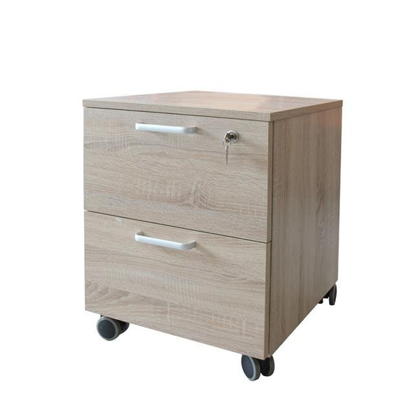 Caesar Hardware Two-Layer Cabinet B Two-Drawer Particle Board Wood ...