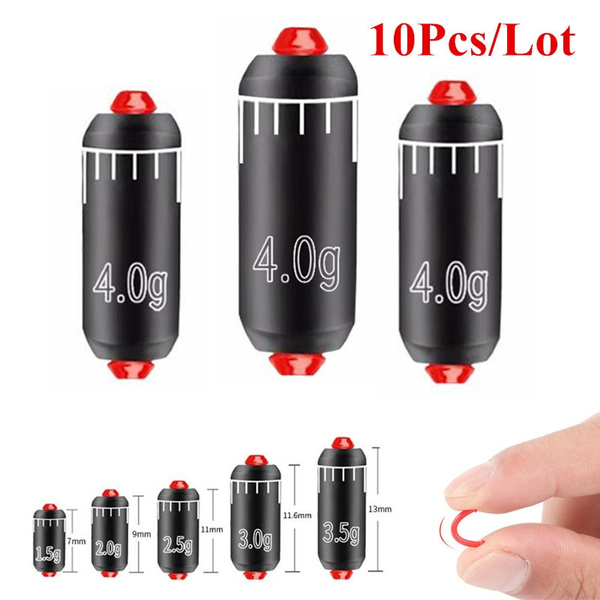 10Pcs/Lot Fishing Accessories Tool Water Drop Shape Weights Lead