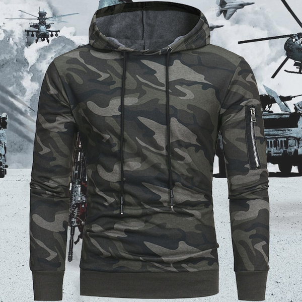 Mens military hoodies hot sale