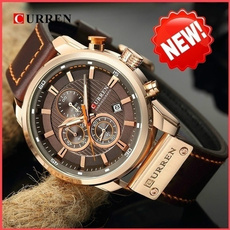 Men Curren Luxury Business Leather Strap Quartz Watches Men Casual Waterproof Sport Watch Relogio Masculino Reloj Hombre Montre Homme Uhr Gifts