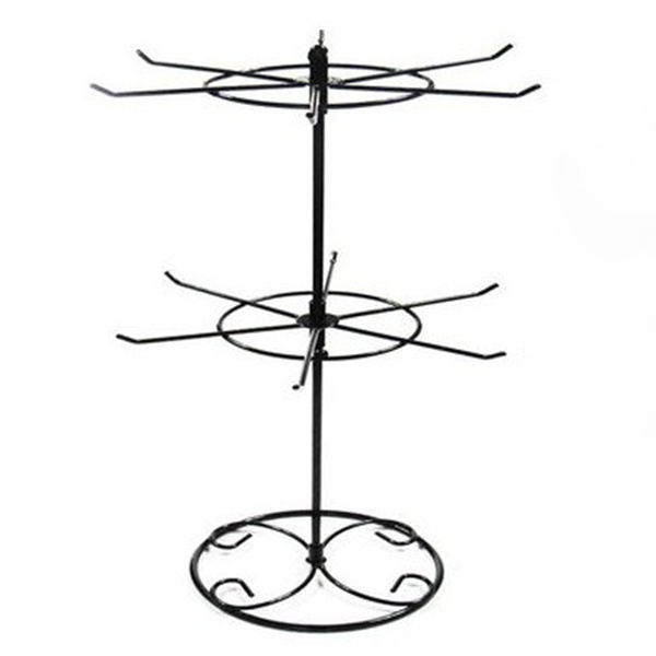 rotating metal earring rack