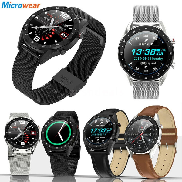 W17 Smartwatch Series 7 Edge To Edge Display 500+ Watch Faces 1.9 Inch Big  Screen ECG Ip68 Waterproof microwear W17 (Black) - HayiCart.com