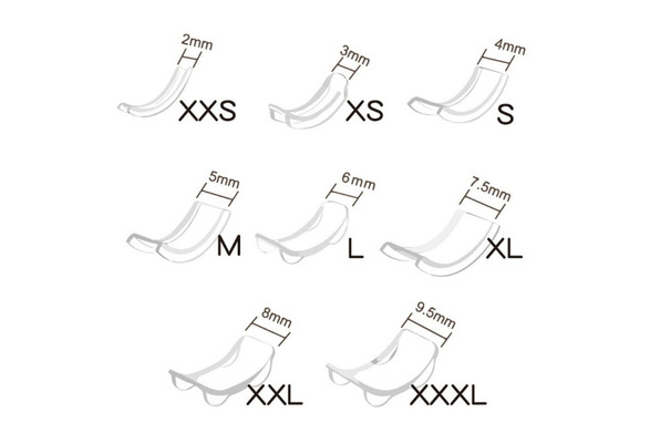 8 Sizes Silicone Invisible Ring Size Adjuster Reducer Ring Sizer Fit Any Rings Xcv Wish