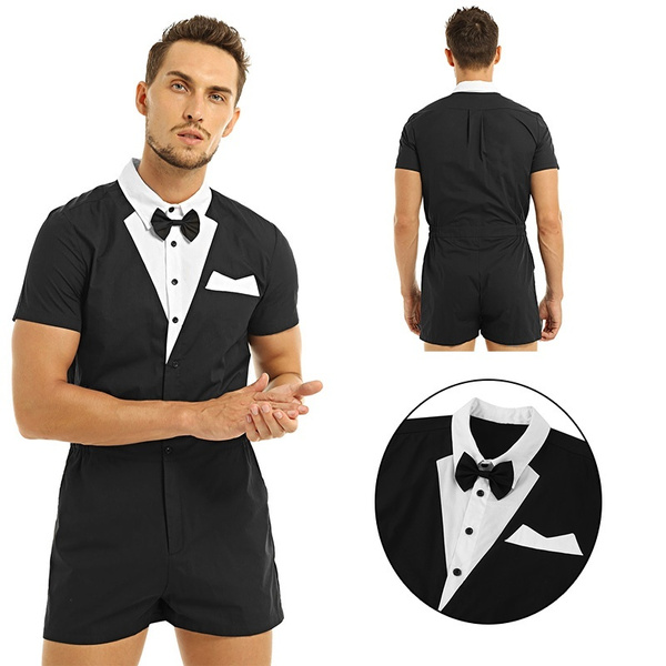 Mens shop tuxedo romper