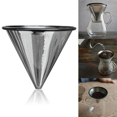 Steel, Café, conecoffeefilter, coffeefunnel