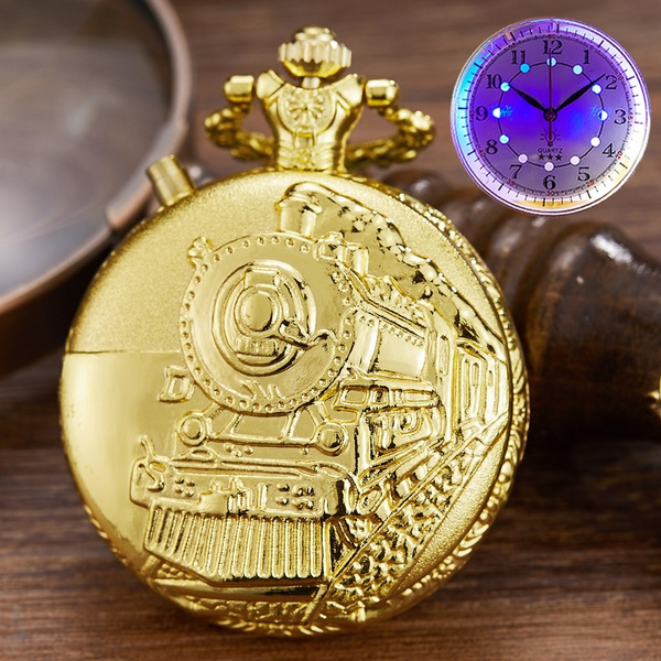 Steam train 2024 pocket watch