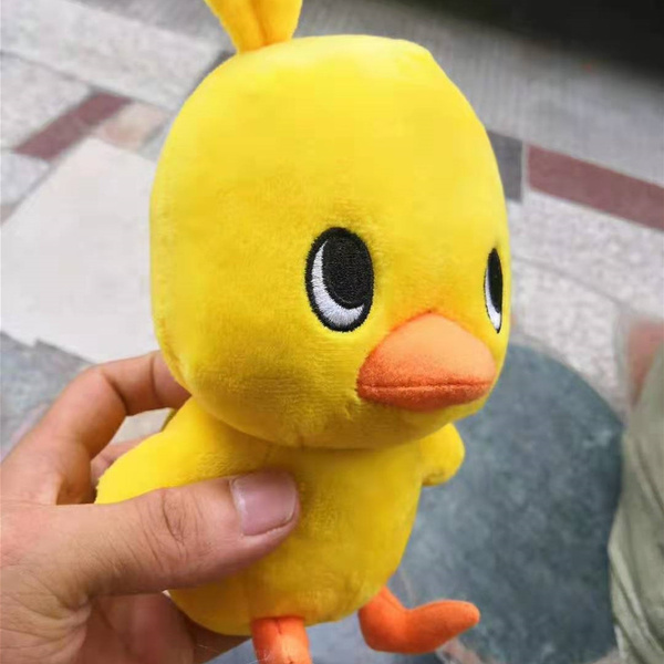 yellow chicken plush toy