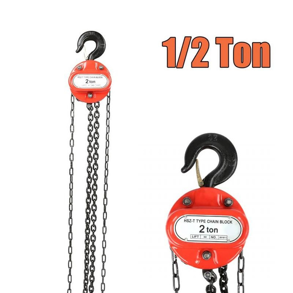 /2 Ton Capacity Chain Hoist Hand Chain Block With Hook Wish