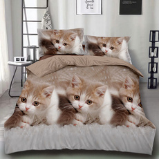 beddingkingsize, catbedding, bedclothe, Colchas y fundas