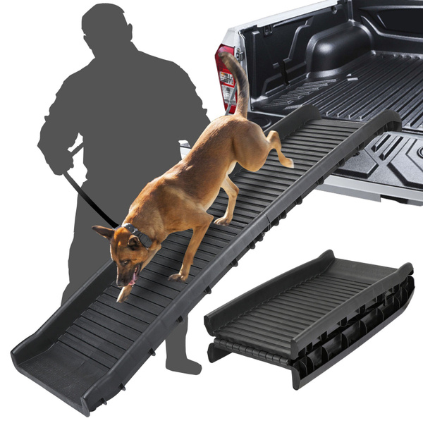 Dog Pet Ramp Backseat Stair Steps Foldable Travel Ladder for Car Truck SUV B