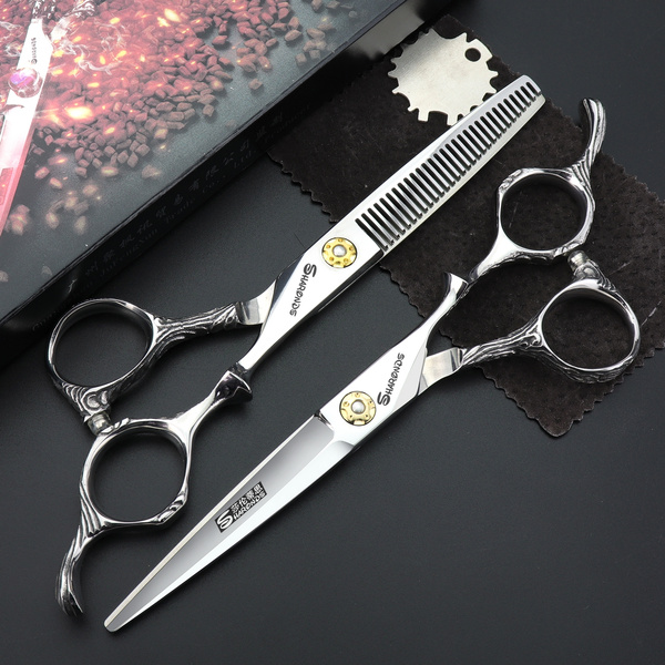 Thinning Hair Scissors, 6 Inch, Japan 440c Stainless Steel, Cool