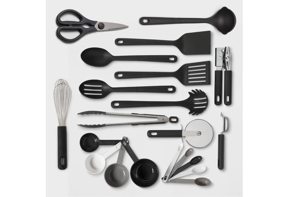 White Kitchen Utensil Sets : Target