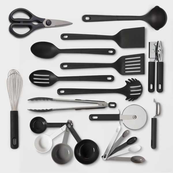 13pc Soft Grip Kitchen Utensil Set - Made By Design